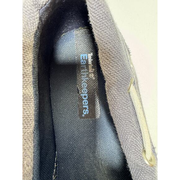 Timberland Earth keepers Canvas Boat Deck Men Sz 10M Gray Color - Picture 4 of 8